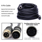 10M 4Pin Video Extension Cable Wire For Car RV Bus Truck Rear View Backup Camera — photo 10