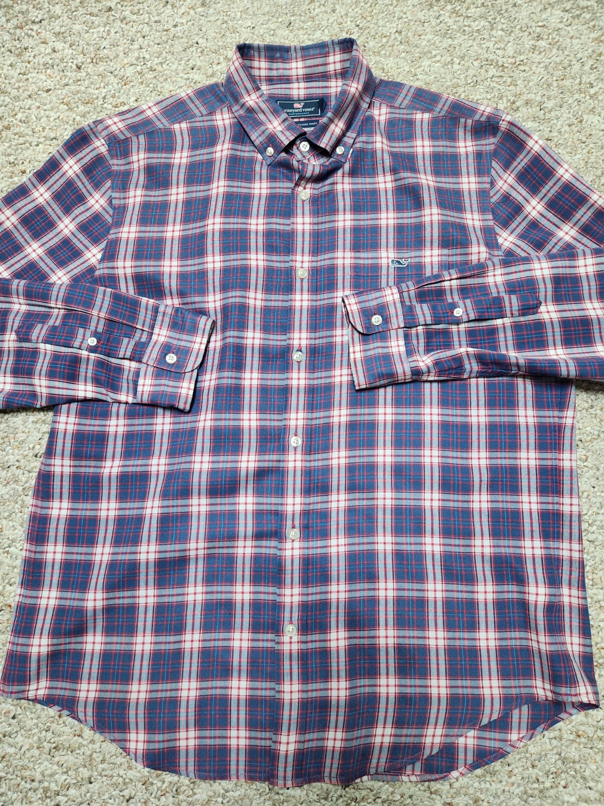 Vineyard Vines Performance Plaid Button Down Clas… - image 4