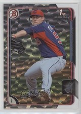 2015 Bowman Prospects Silver Ice Trevor Frank #BP129 c7w