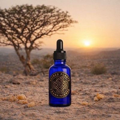 FRANKINCENSE Essential Oil 100ml | Premium Boswellia Sacra Steam Distilled Oman