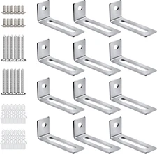 30 Set White Board Mounting Hardware,Whiteboard Hanging Brackets, White Board In