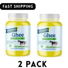 2 Pack Carrington Farms Ghee 54 oz.  Pure, High-Quality Clarified Butter USA