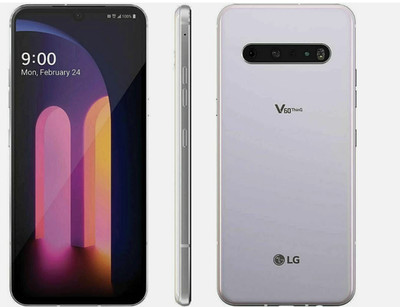 Neu LG V60 ThinQ 128GB/8GB 5G weiß Dual Sim entsperrt Handy