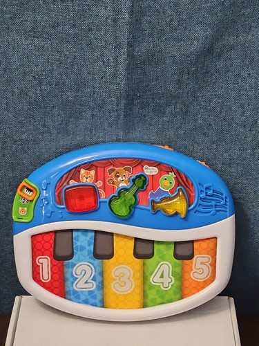 Baby Einstein Discover & Play Piano | Musical Light-Up Toy | English Spanish