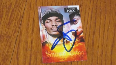 直筆サイン　SNOOP DOGG Snoop Dogg Authentic Autographed Hand Signed 8x10 Photo Rap Hip