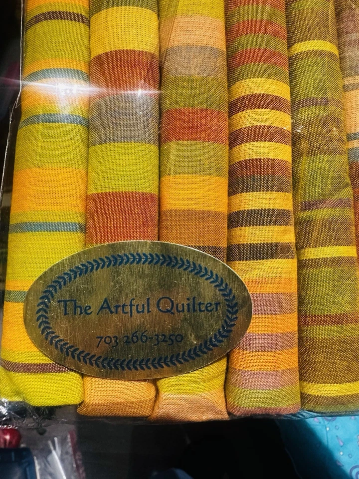 Bundle of 6 fat quarter Yard Quilting Cotton Fabric WFI kaffe - Image 2 of 4