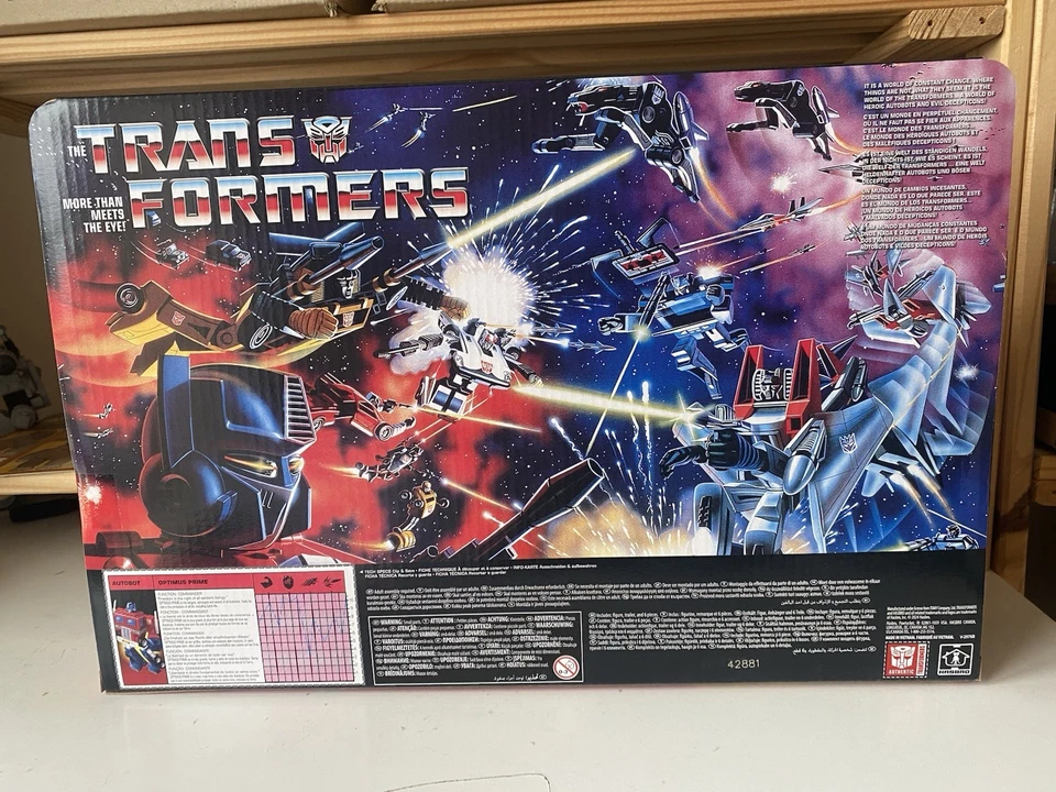 Transformers - 40th Anniversary - G1 Retro Reissue - OPTIMUS PRIME - new/sealed - Image 2 of 3