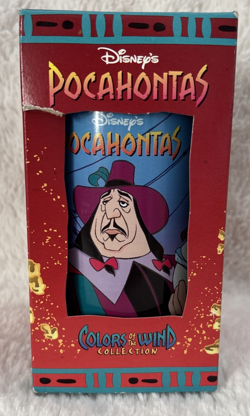 Vintage 1994 Disney Pocahontas Burger King Collector Series Plastic CupPercy
