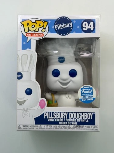 Funko Pop! Ad Icons: Pillsbury Doughboy #94 Limited Edition Vinyl SEE PICS J2