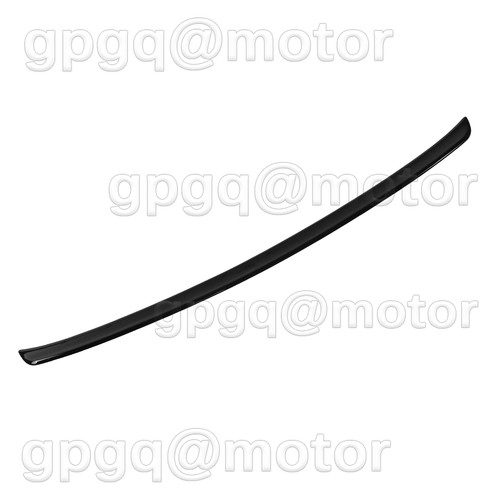 For VW Golf GTI R MK7 MK7.5 4DR 12-20 TCR Style Gloss BLK Rear Spoiler Extension - Picture 3 of 10