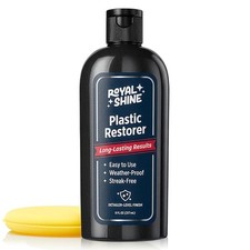 Plastic Restorer for Long-Lasting, Deep Black Results – Restores Faded Pla