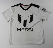 Messi Collection Soccer Jersey Youth Medium InterMiami Colorway SS White 10