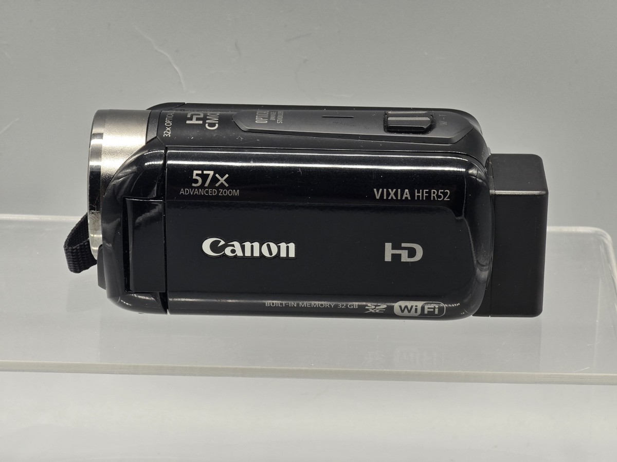Canon VIXIA HF R52 Full HD Video Camcorder 57x Zoom Tested Worked
