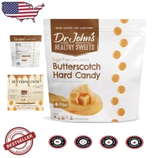 Dr John's Butterscotch Hard Candy - Zero Sugar, Keto, , 2.5LB 252ct