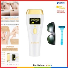 IPL Laser Hair Removal Device 5 Energy Levels 999999 Flashes Corded Full Body
