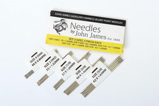 Saddlers Harness Blunt Point Needles/Set: 5 X 5/5 Sizes X 5 Pieces Each