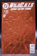 Wildcats (2023) #1 Brett Booth Red Foil Embossed '90s Rewind Variant Cover NM