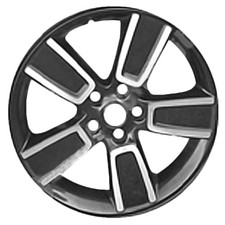 74618 Reconditioned Factory OEM wheel 18 X 7 Black w/Machined