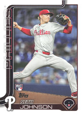 2025 Topps Series 2 - #362 Seth Johnson (RC) Phillies