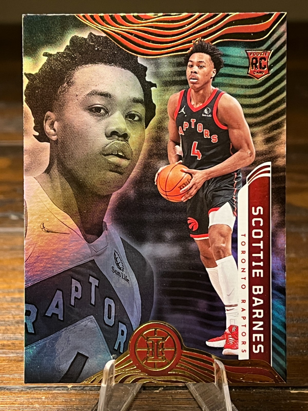 2021-22 Panini Illusions #154 Scottie Barnes [RC] Toronto Raptors