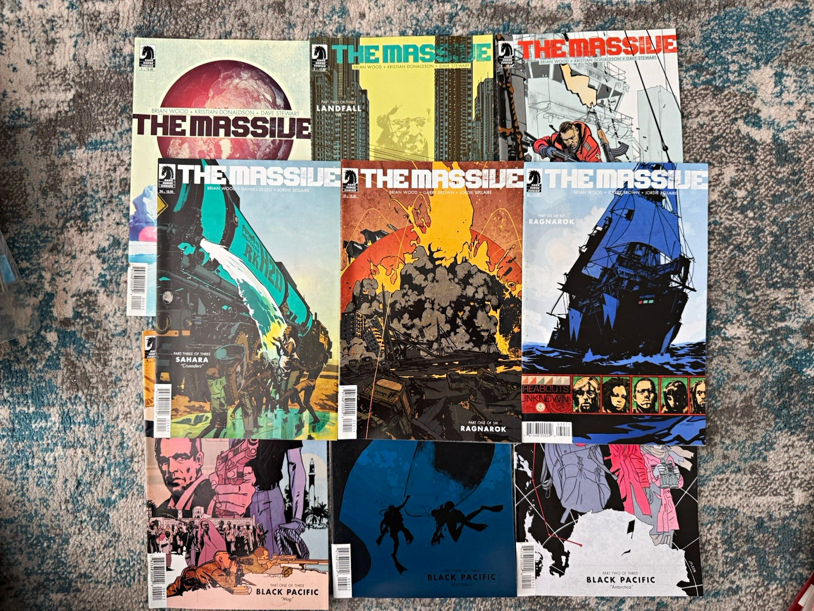 The Massive (2012) Dark horse comics #1-6,24,25,30