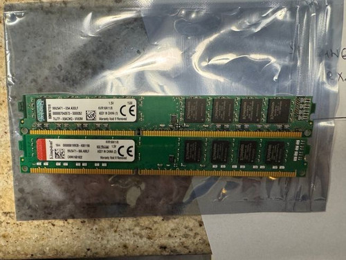 16 GB Kit Kingston 2x 8GB DDR3-1600MHz 240-pin KVR16N11/8 RAM Modul -TOP