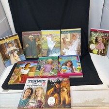 LOT of 10 American Girl books: Kaya, Tenney, Samantha, Kirsten, Felicity, VG