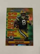 Josh Jacobs 2025 Topps Chrome Football Power Players Refractor #PP-20