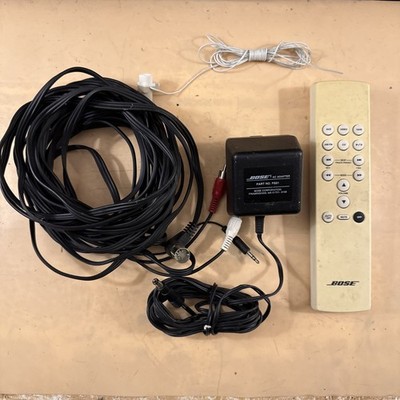 BOSE PS51 AC Adapter Remote Control &FM Antenna & Cable LifeStyle 5 3 8 12
