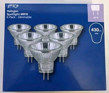 Halogen Spotlight Bulbs MR16 Dimmable 35W 430L Dimmable Warm White Pack Of 6