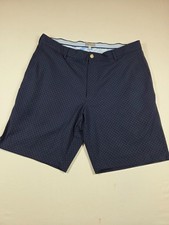 Peter Millar Crown Sport Men's Skull Pattern Performance Golf Shorts Size 36