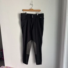 Kerrits  Riding Pants Womens XL Knee Patch Breeches Equestrian