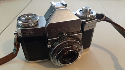 Zeiss Ikon Vintage 35mm Film Camera 45mm Lens - Working Fine | eBay
