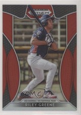 2019 Panini Prizm Draft Picks Red Prizm Riley Greene #86 9h3