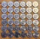 Lot of 36 Roosevelt Dimes; 2000-2025 D&P no 2009 #4284