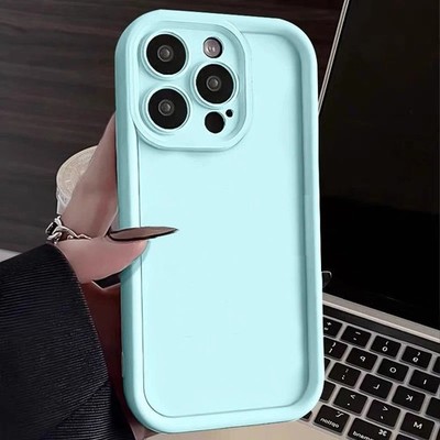 Hülle für iPhone 17 16 15 14 Pro Max Plus 13 12 Stoßfest Silikon Handyhülle