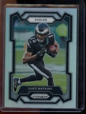 2023 Panini Prizm Quez Watkins Silver Philadelphia Eagles #246
