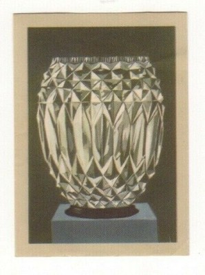 Jacques Chocolate 1950/60s. History. Val-saint-Lambert crystal glass industry