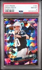 2025 PANINI PRIZM PURPLE ICE #165 DRAKE MAYE 156/225 PSA 8