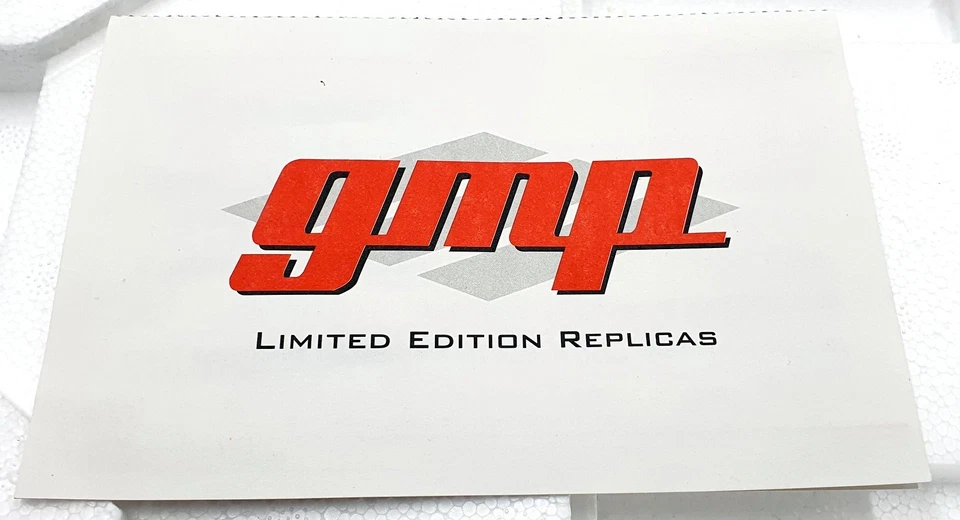 GMP 1/18 Scale Diecast 2601 - Trailer With Tire Rack/Ramps - Black/Grey - Image 4 of 4