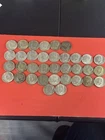 Lot of 35 40% Silver Clad Kennedy Half Dollars 1965-1969