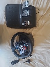 Logitech G29 Driving Force Racing Wheel And Floor Pedals for PS5,PS4,PC