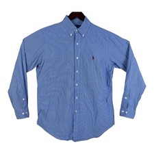 Polo Ralph Lauren Blue Oxford Shirt 15 1/2 34/35 Pony
