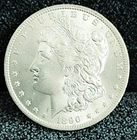 1890 O Morgan Dollar MS+++ Great Eye Appeal Full Feathers 100% Original White