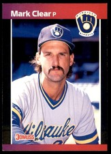 1989 Donruss #528 Mark Clear