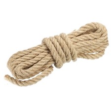 Jute Twine 14mm, 16 Feet Long Brown Twine Rope for Crafts