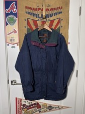 Vintage 90s Blue NEW YORK CLASSICS Plaid Lined Parka Jacket Size Large