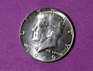 1969-D Kennedy Half Dollar 40% #P34807