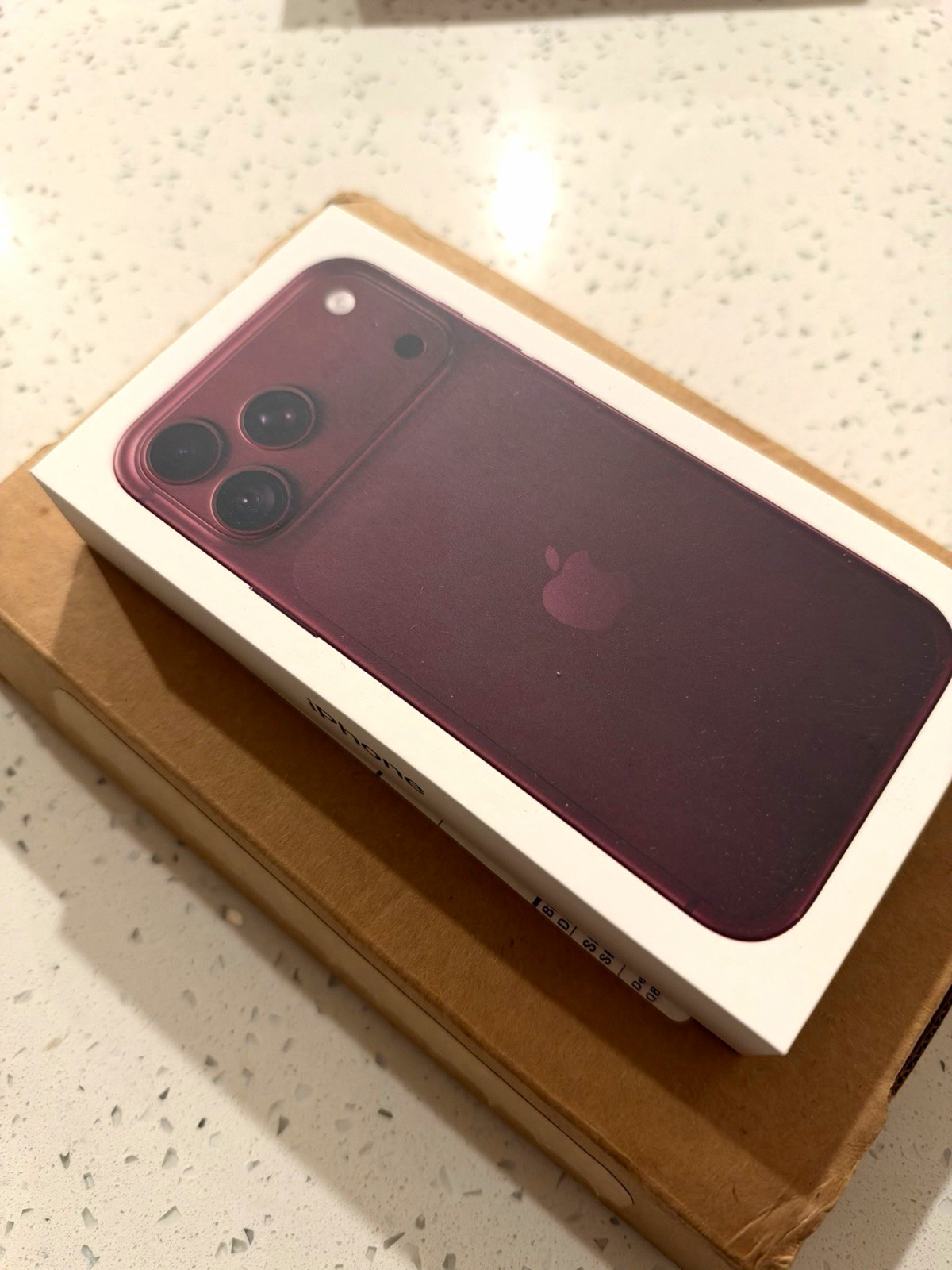 Apple iPhone 18 Pro Max 256GB Burgundy 5G 48MP A18 Pro A3473 MJW64LL/A UNLOCKED 