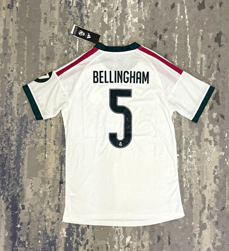 Real Madrid Jude Bellingham #5 Home Jersey Men's M White